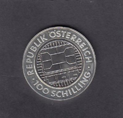 Beschrijving: 100 Schillings COMMUNICATIONS